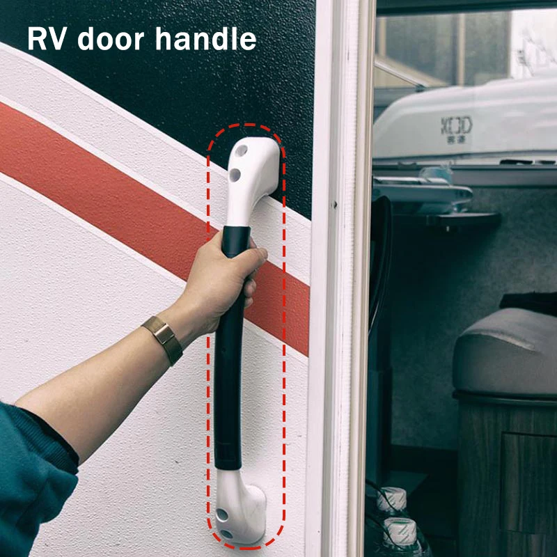 RV Auxiliary Handrail RV Door Handle Boarding Handrail Cabinet Ceiling Handle Accessories Camper Motorhome Caravan