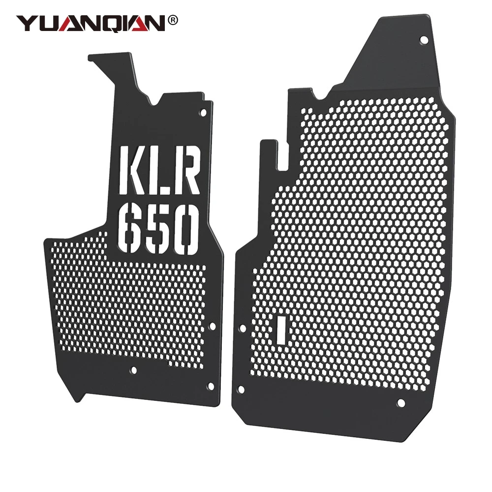 

For Kawasaki KLR650 ABS 2022 2023 2024 2025 Radiator Grille Grill Protective Guard Cover Perfect KLR 650 S Traveler Adventure