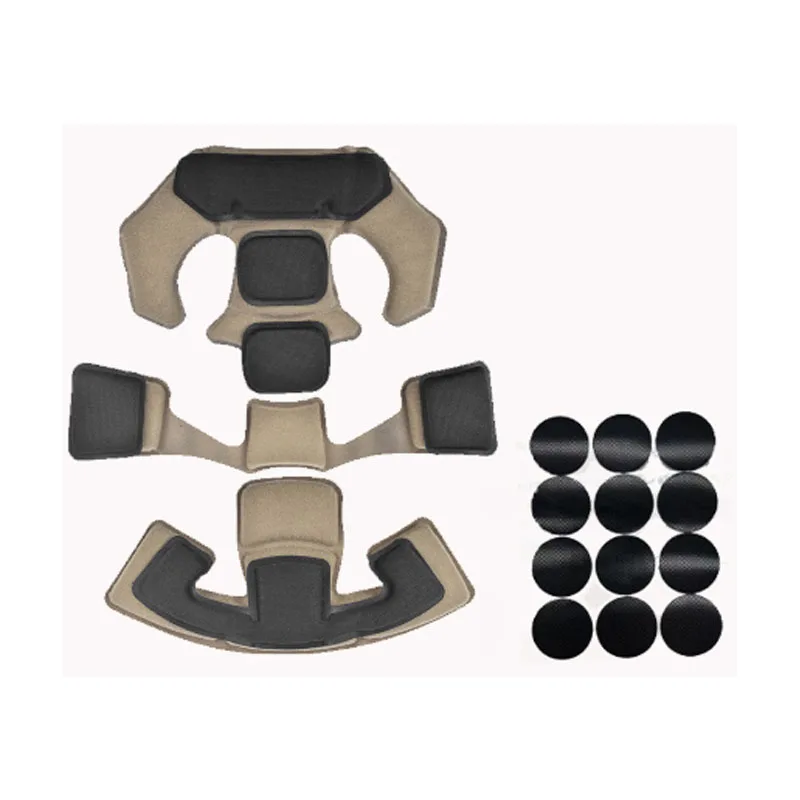 Wendy Helmet Tactical Pad Replacement Memory Foam Universal  Airsoft Protective Cushion Pads for ACH MICH Team Wendy Helmets