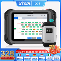 XTOOL D9S D9 Automotive Diagnostic Tools Key Programming ECU Coding OBD2 Scanner for BMW Fault Guided 42 Reset DoIP FCA Topology