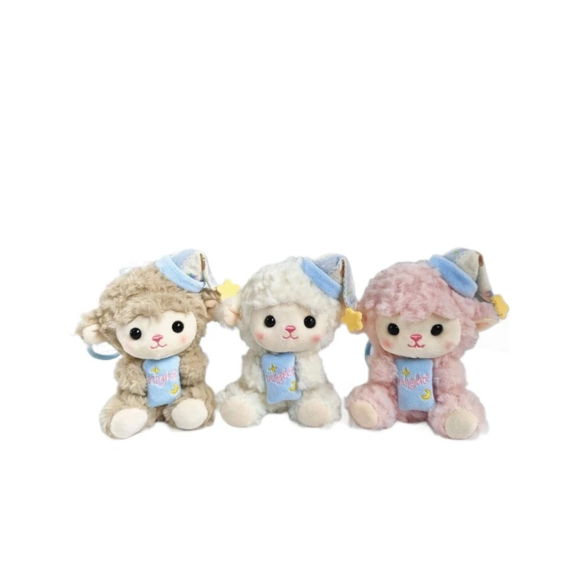 2026 Kawaii Little Sheep Book Bag Pendant Doll Doll Keychain Backpack Small Pendant Birthday Gift for Girls - view 6