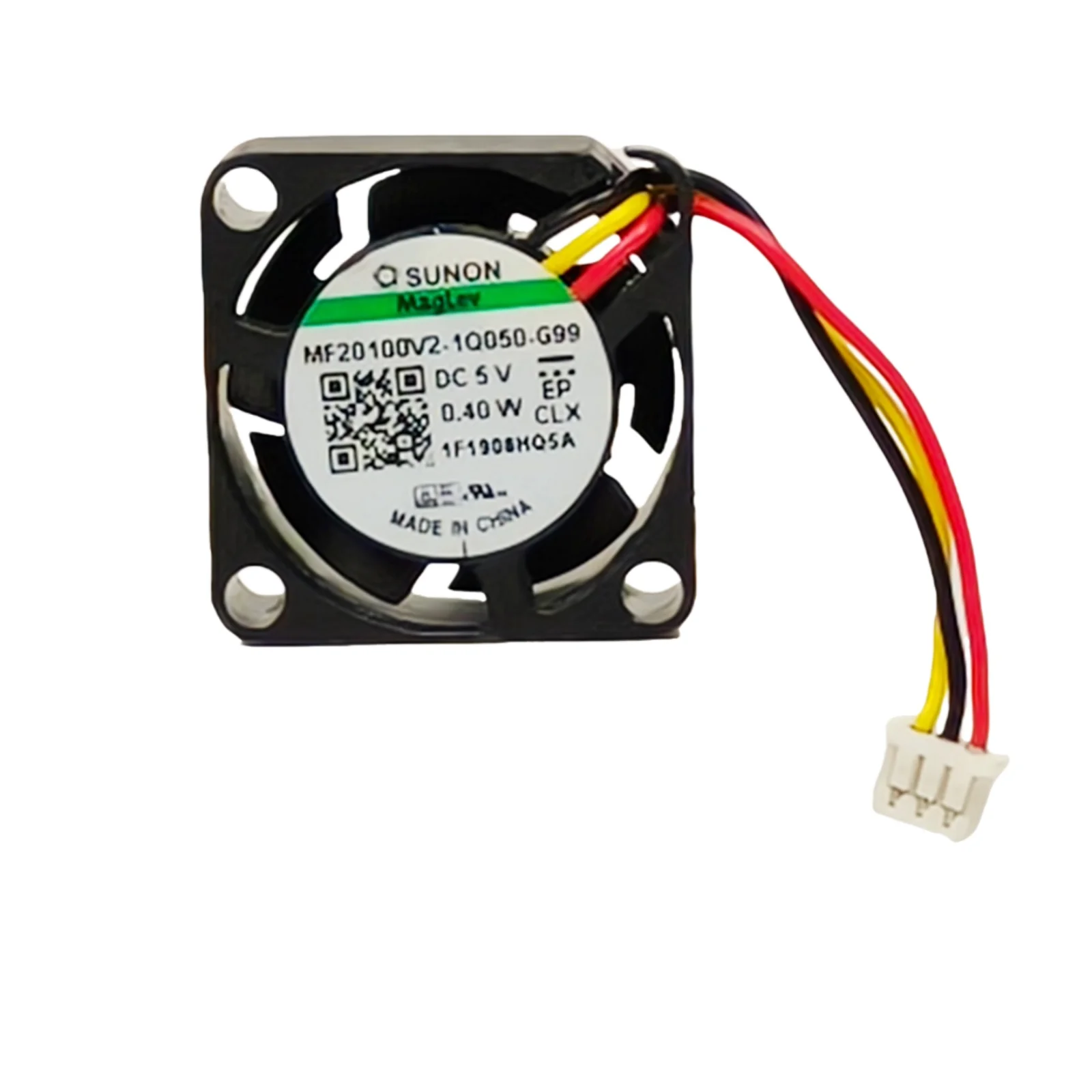 For SUNON MF20100V2-1Q050-G99 5V 0.08A 20x20x10mm Micro Cooling Fan 17000RPM Silent Mini DC Brushless Fan