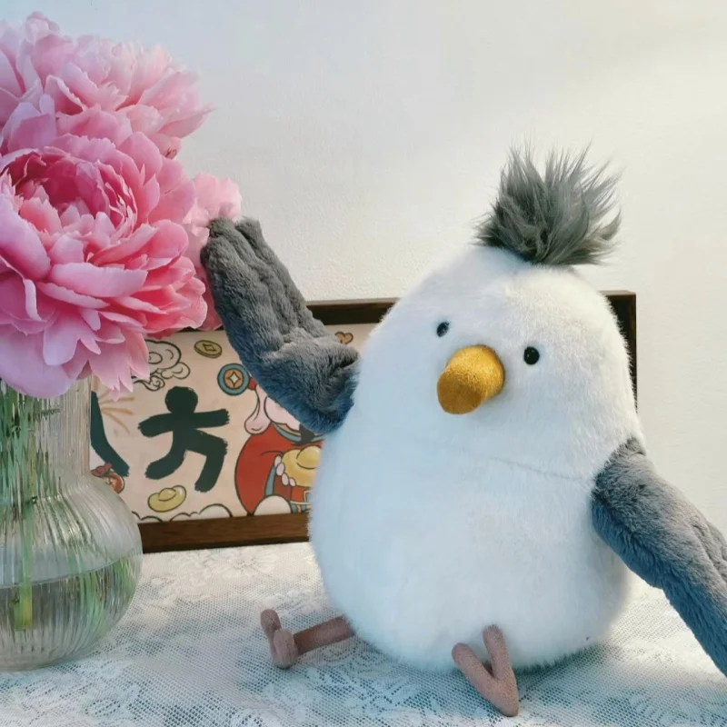 Cartoon Seagull Dolls Sea Mew cuscino morbido peluche peluche Room Car Decor natale regalo di compleanno Baby placare presente