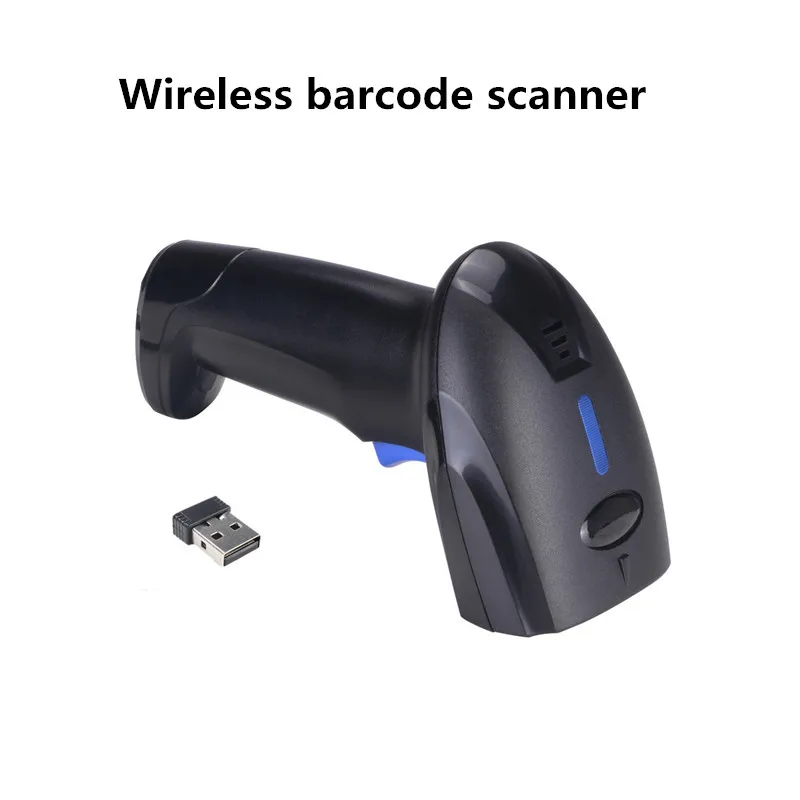 YHD-1100L Handheld 1D / 2D Code Wired Scanner Express Logistics Commodity Barcode Wireless Scanning Gun 300 Times / S