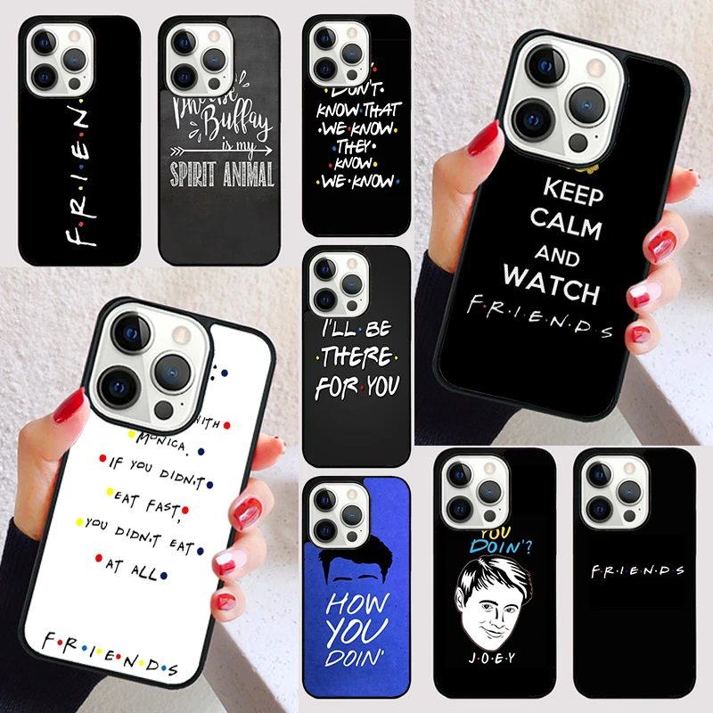 FRIENDS TV SHOW Best Friends Forever cover For iPhone 15 16 13 12 11 14 Pro Max Mini Max SE 2020 7 8 15 16 Plus Phone Case