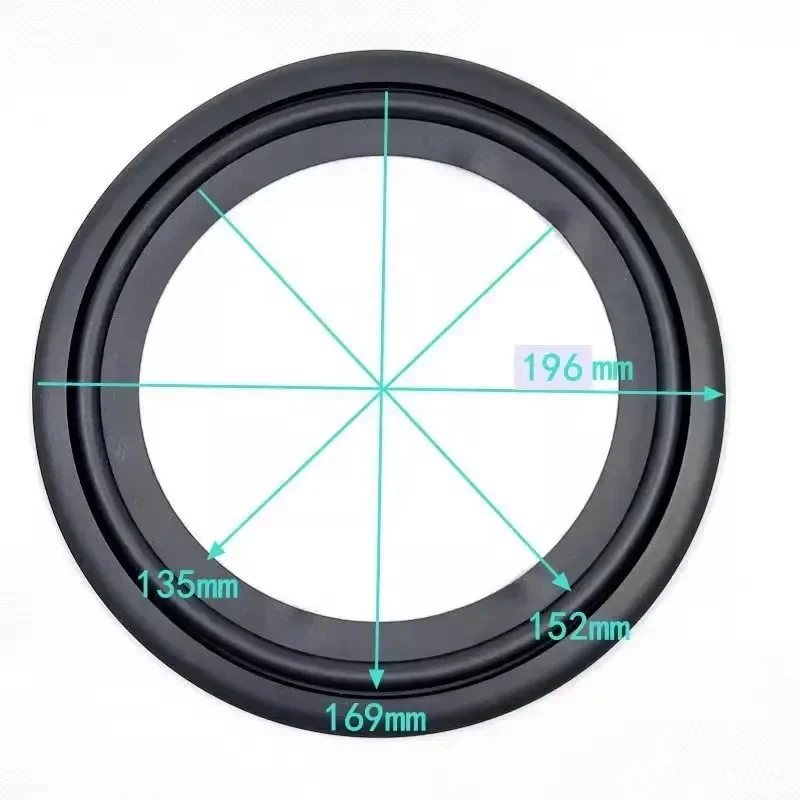 

1pcs Suitable for Original Repair and Replacement of Tannoy Horn 628/638/706/826/836 Rubber Edge 8-inch Rubber Edge
