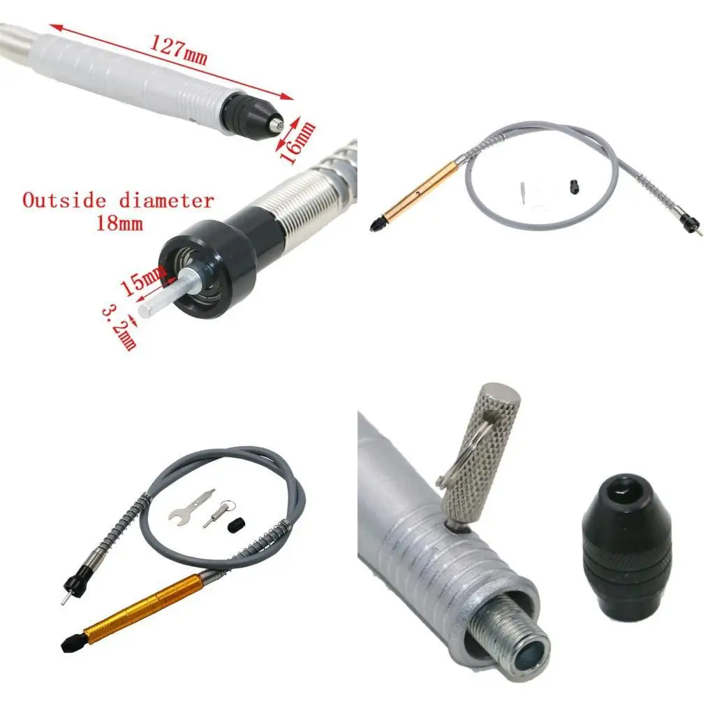 

652F Flexible Shaft Metal Drill Screwdriver Bit Holder Shank Extension Snake Bit Screwdriver Rod Power Tool Drill Bit