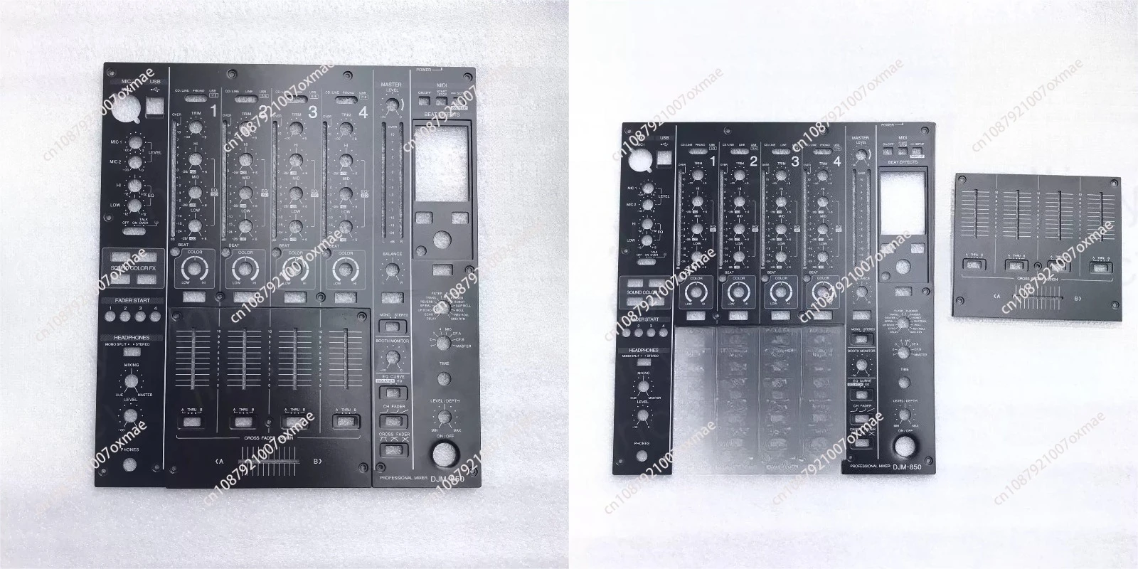 

Для полного комплекта панели микшера 850, плата фейдера, железной пластины, средней пластины, аксессуаров для проигрывателя дисков