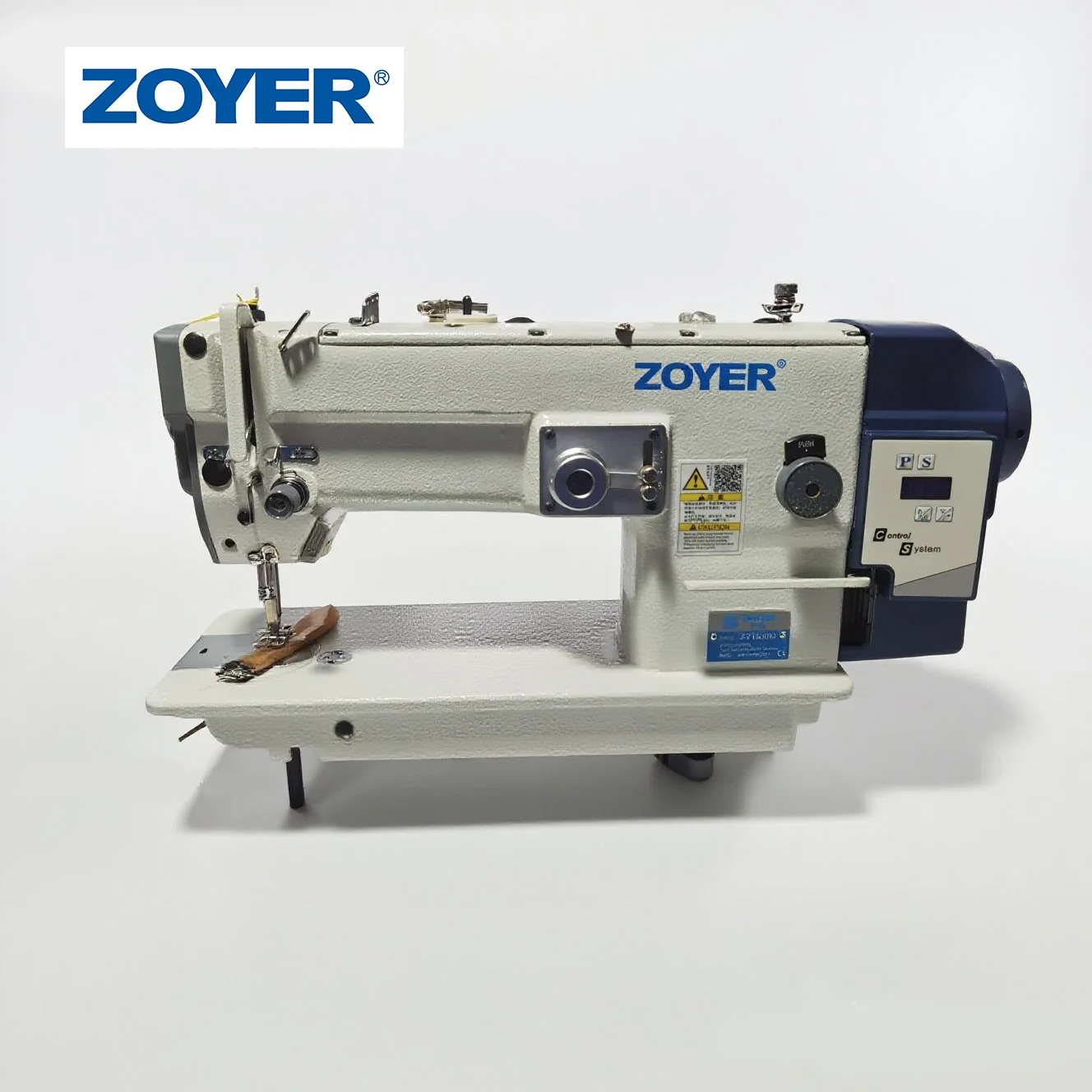 

ZY1530D Industrial Direct Drive Single Needle Sewing Machine New Zigzag Design for Garment Flat-Bed Metal Motor