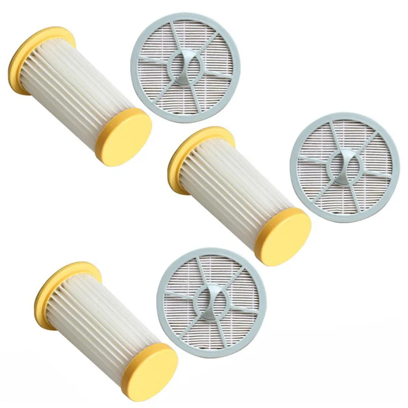 AEE8-3X Vacuum Cleaner Parts HEPA Filter And 3X Round Air Outlet Filter For FC8260 FC8261 FC8262 FC8264