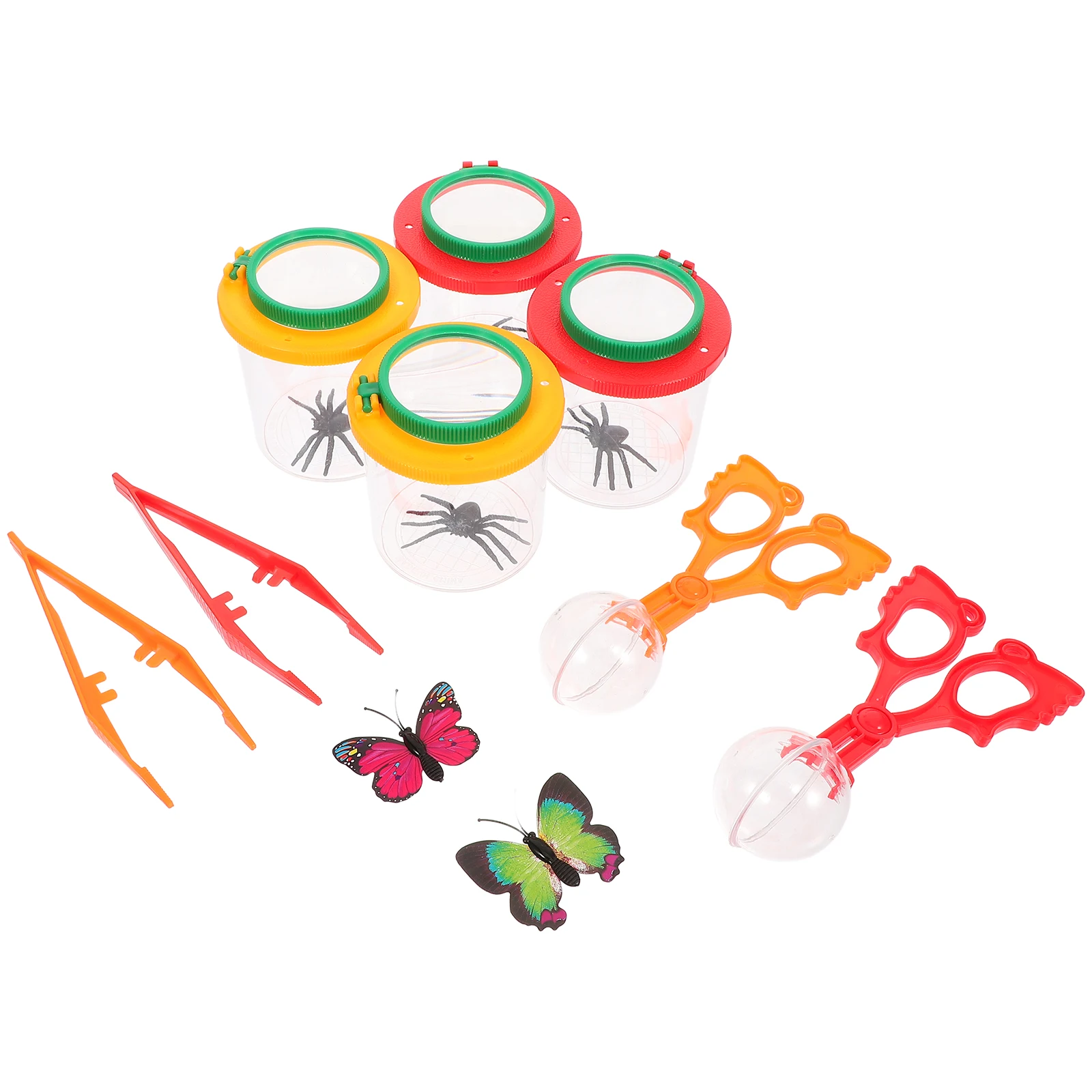 

Box Bug Catching Kit Viewer Jars Observation Set Toy Magnifying Glass Outdoor