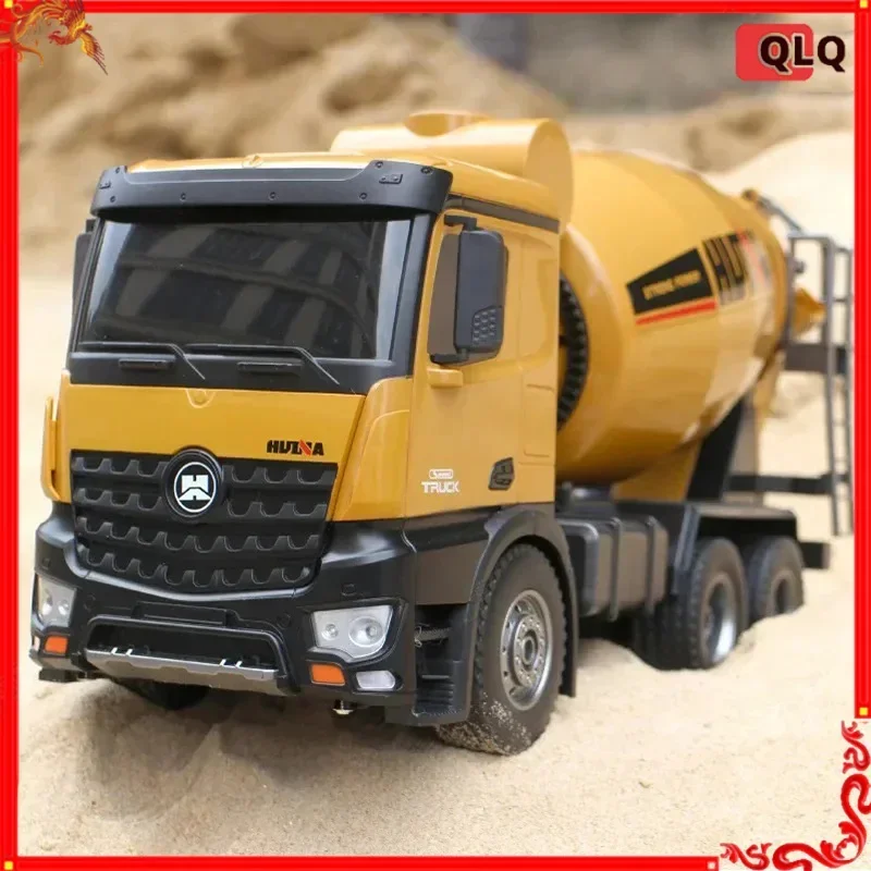 

Huina 574 Cement Truck, 10 Channel Remote Control Concrete Mixer Truck, Transport Truck, Engineering Vehicle Model New Product