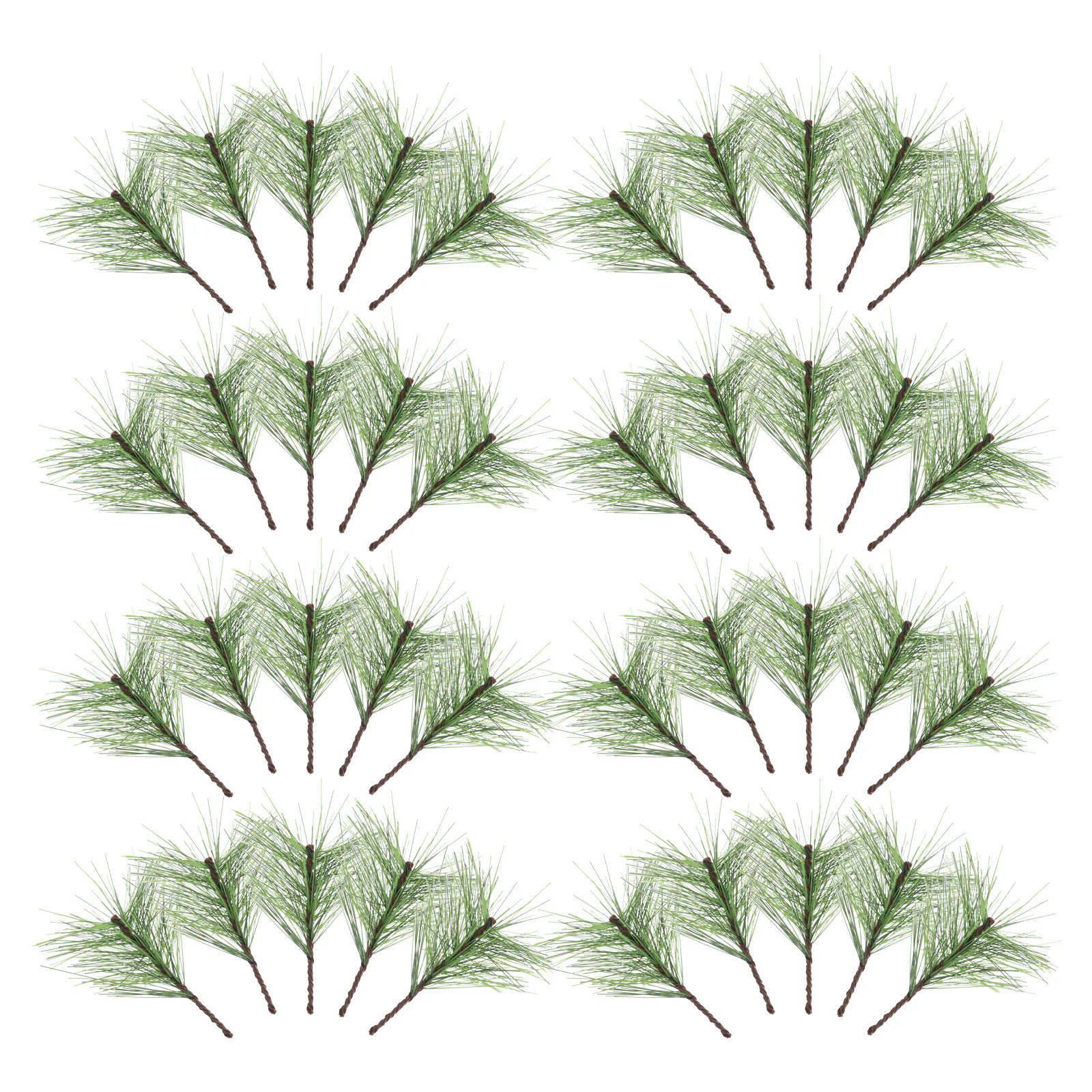 

60Pcs Artificial Pine Needles Realistic Greenery Pine Picks for Christmas Wreath Garland Crafts Holiday Decorations