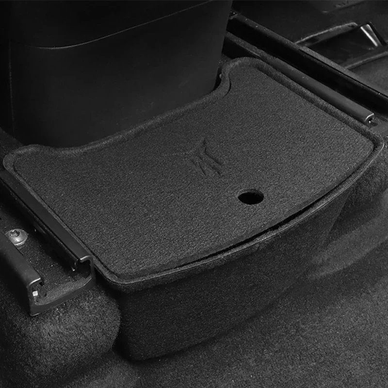 

For Tesla Model 3/Y Storage Box Center Armrest Hidden Box Cup Holder Interior Organizer Car Accessories Car Organizer