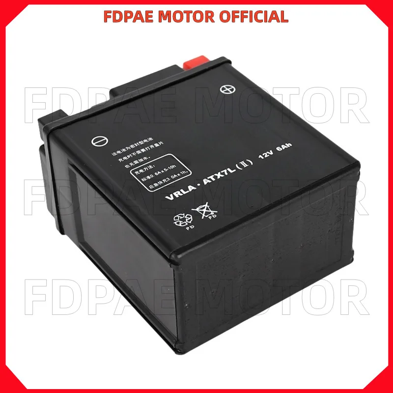 

Аккумулятор Wet Battery Assembly для Wuyang Honda Wh125-7-8-11-16 Cb150s