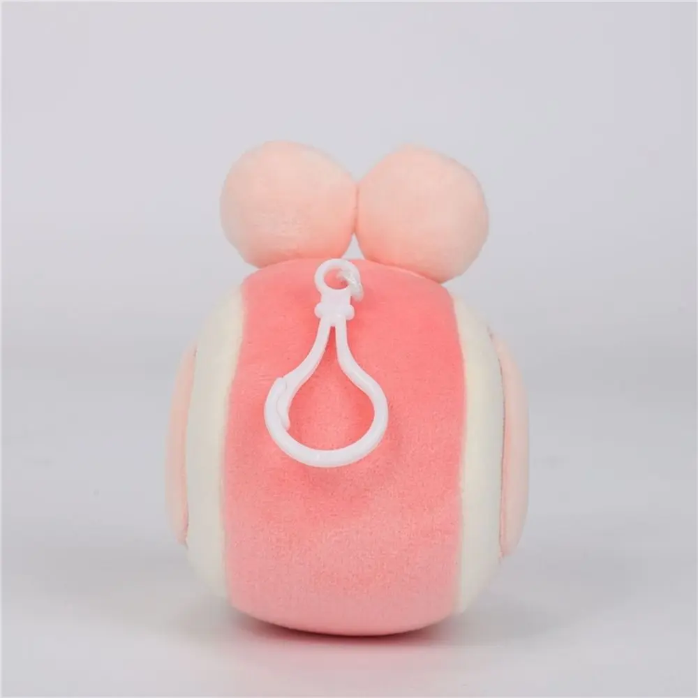 Kawaii Plush/PP Cotton Doll Keychain Swiss Snail 7CM Doll Keyring Bag Ornaments