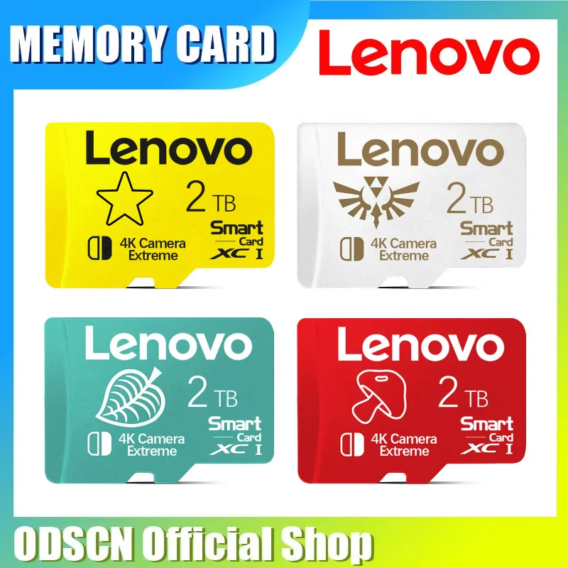 Высокоскоростная-карта-памяти-lenovo-2-ТБ-512-ГБ-micro-tf-sd-карта-1-ТБ-Мини-sd-карта-128-ГБ-256-ГБ-tf-карта-v90-Скорость-класса-4k-Восстановление-видео