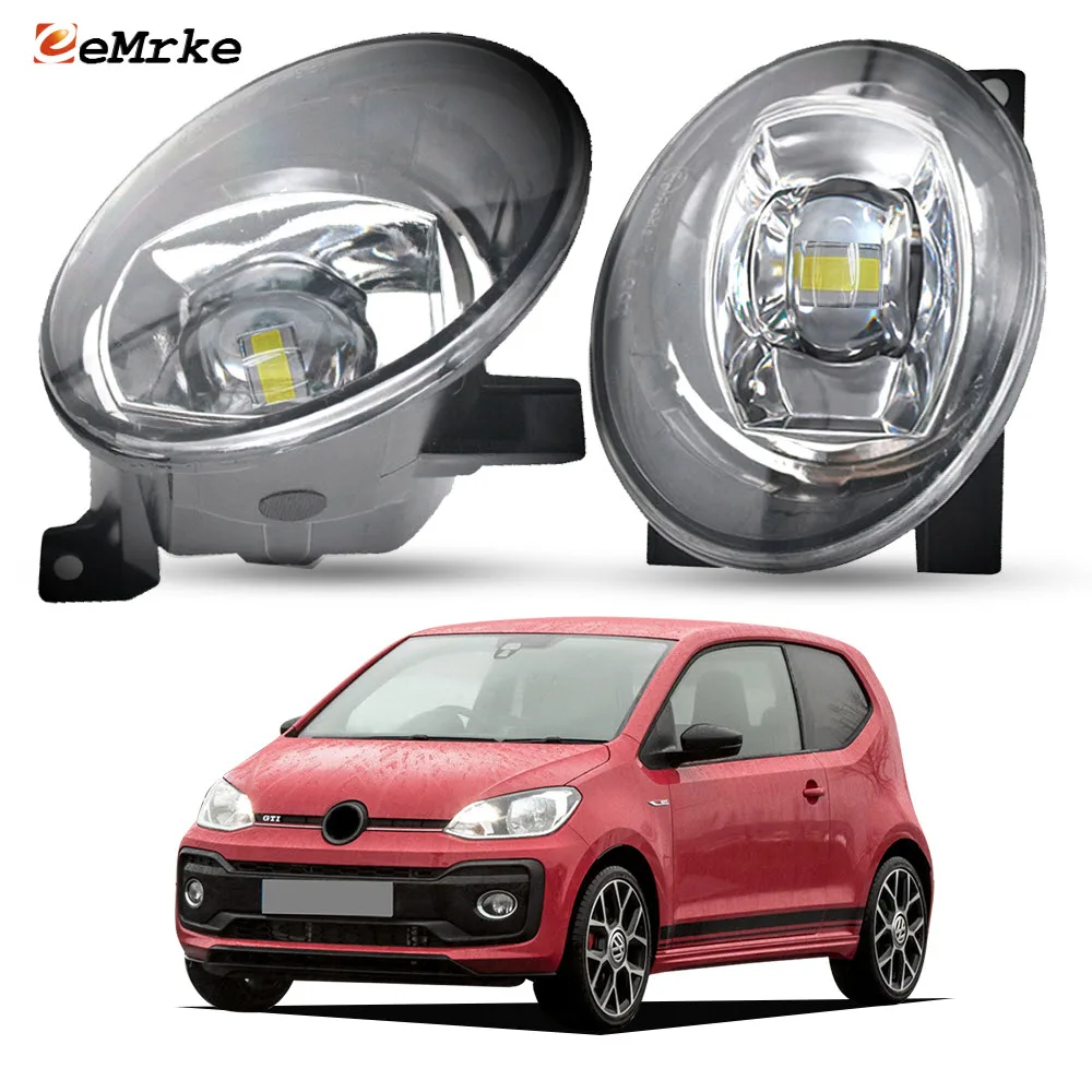 

Модернизация светодиодных противотуманных фар для Volkswagen VW Up! Facelift 2017 2018 2019 2020 2 шт. DRL дневные ходовые огни линзы передняя фара
