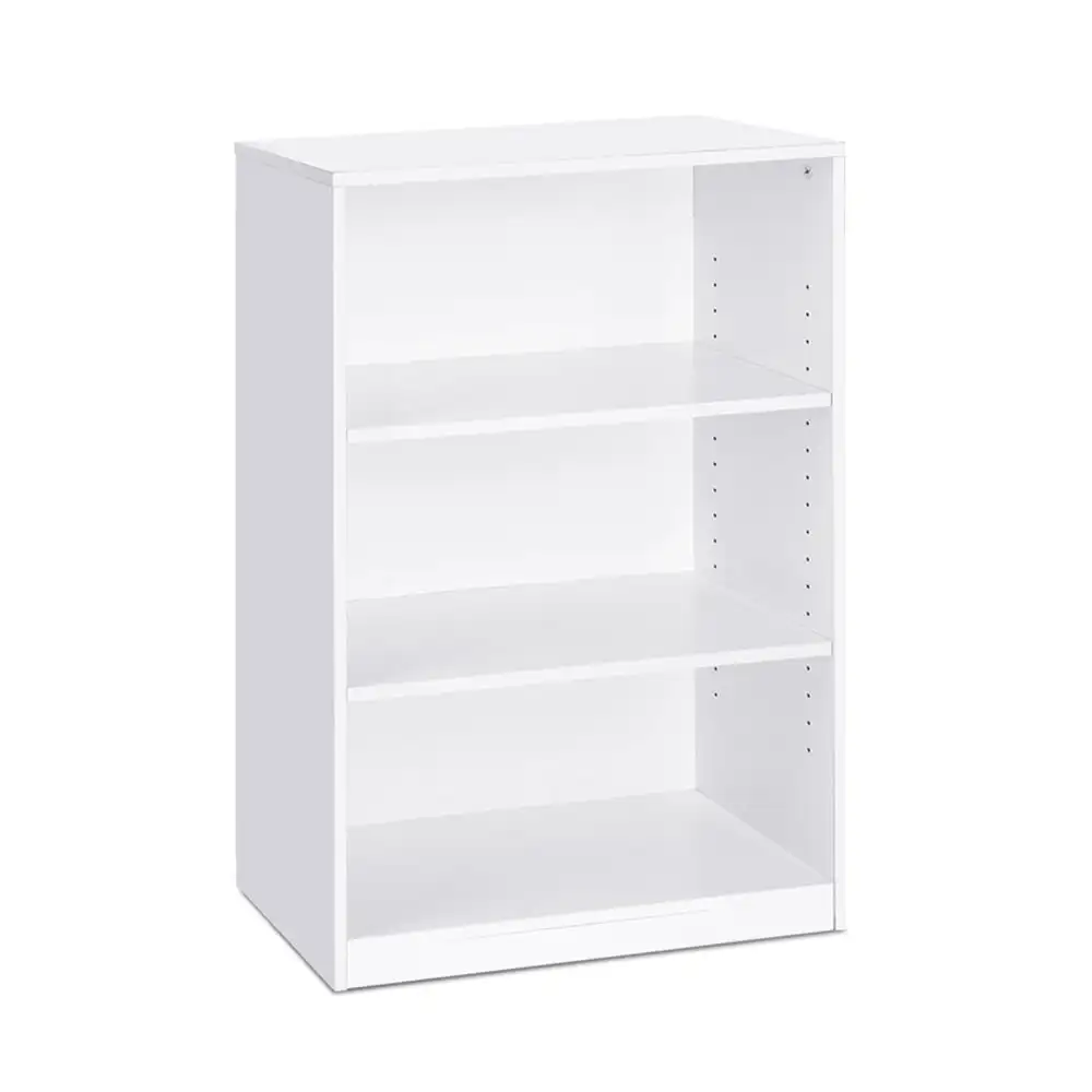 

Furinno JAYA Wood Simple Home 3-Tier Adjustable Shelf Bookcase in White