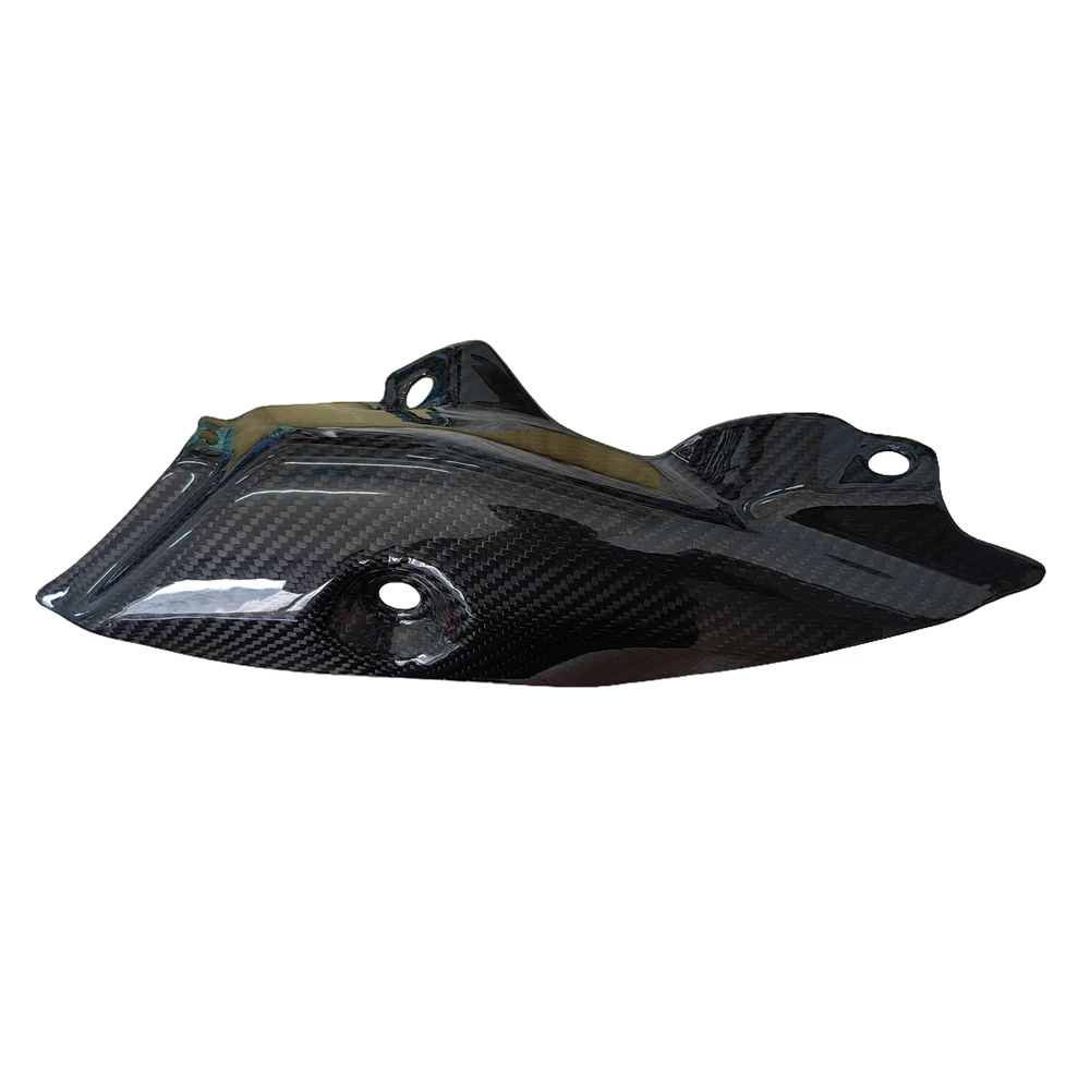 Carbon Fiber Motorcycle Exhausts Pipes Protection Cover for Kawasaki ZX-10R ZX-10RR 2021-2026