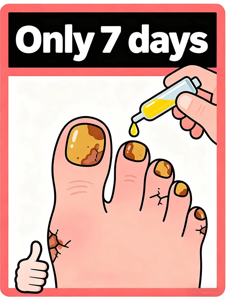 Penetração rápida, as unhas tornam translúcidas e sem fungos.