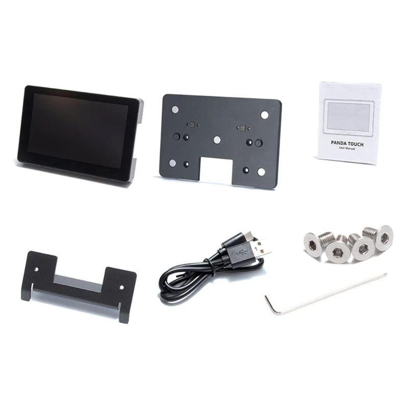 Panda Touches Screen 5'' Display X1C Hot End Imprimantes 3D Panneau couleur facile à utiliser Expériences d'impression optimisées