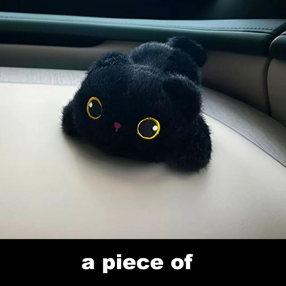 Magnetic Plush Doll Ornament For Xiaomi YU7 2025 2026 Cute Cartoon Animal Dashboard Decoration Auto Interior Accessories