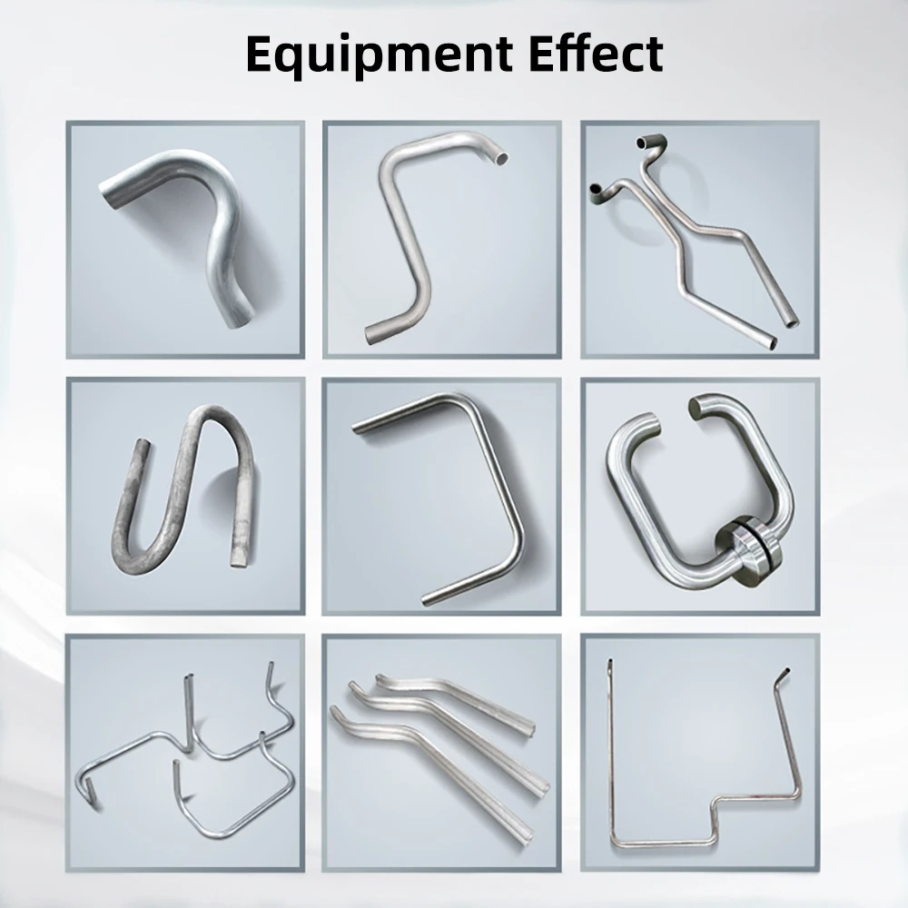 مصنع آلة ثني القوس الأوتوماتيكية عالية الدقة معدات التحكم العددي الهيدروليكي لمحمل محرك سبائك الألومنيوم #4