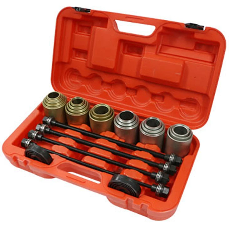 M10/M12/M14/M16 Universal Pull Press Sleeve Kit Bearings Seal Removal Bushing Driver bushing disassembly tool