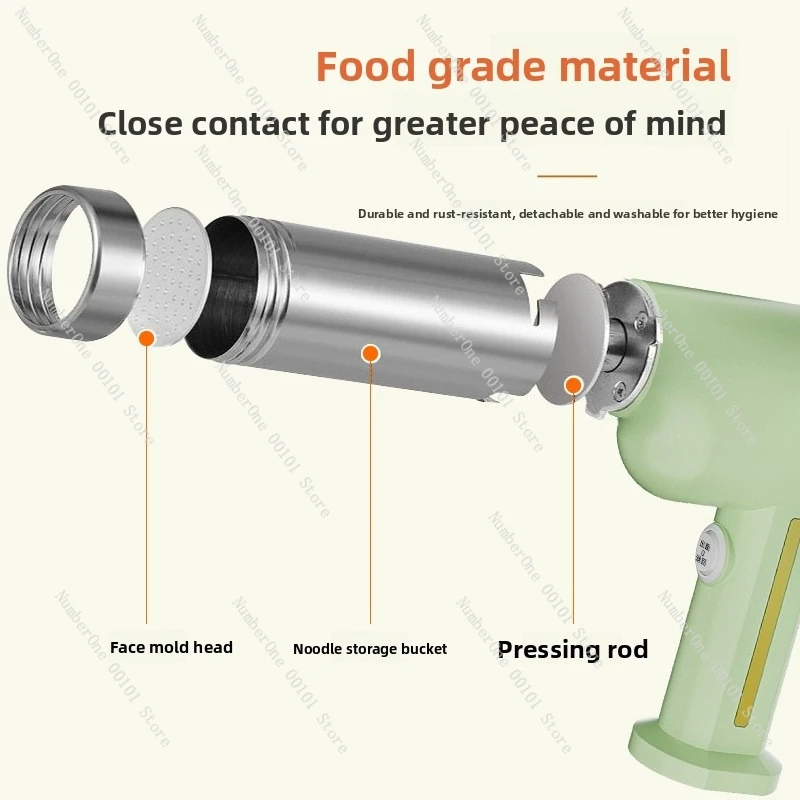 Handheld Wireless Noodle Press: Fully Automatic Household Small Electric Noodle Press