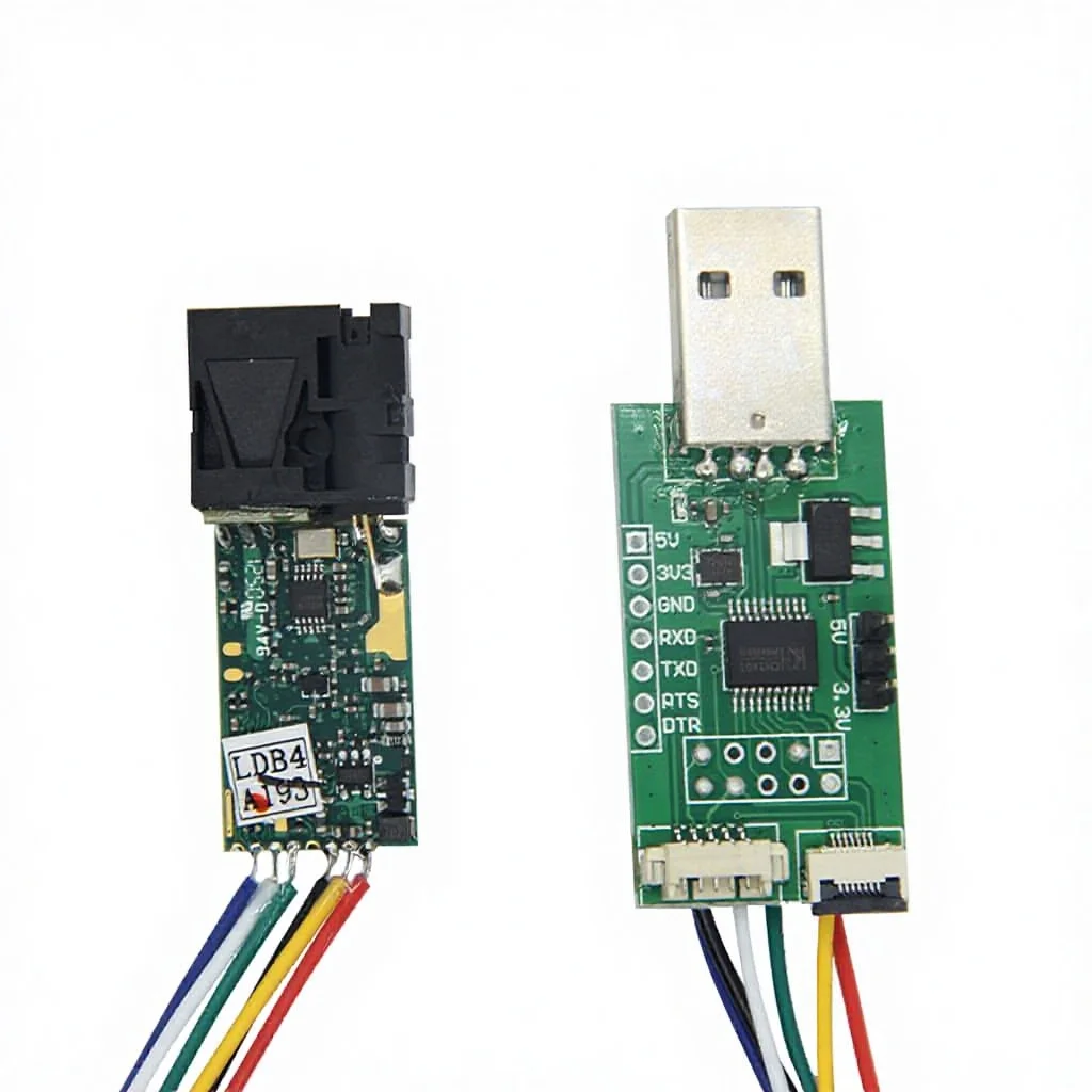 20m Laser Distance Transducer USB 2 Point Distance Sensor For Smart UAV
