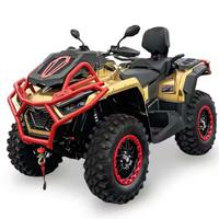 Adult Street Legal 4x4 Quad ATV Motorcycle Automatic Gasoline 1000cc Mini Farm High Performance 2 Seater ATV