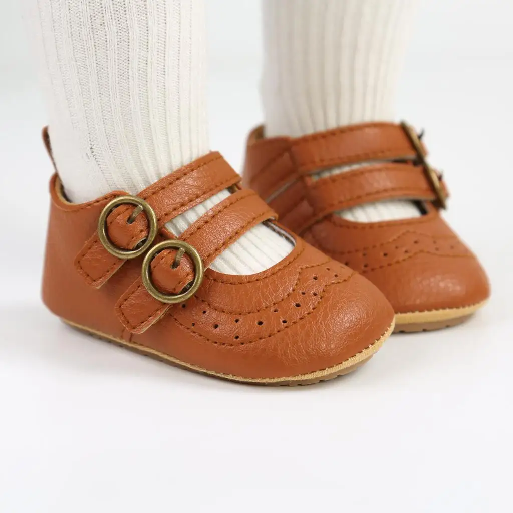 Zapatos de bebé Vintage 2021, zapatos de princesa para bebés pequeños, zapatos de cuna antideslizantes suaves, calzado de moda para bebés recién nacidos, primeros caminantes