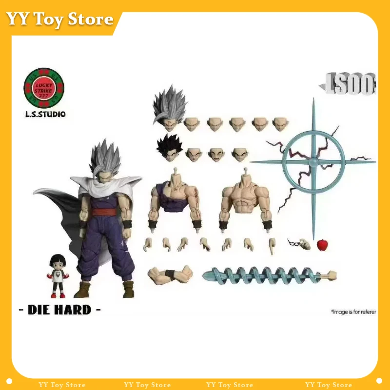 

Ls L.S.Studio Dragon Ball Super: Super Hero Beast Gohan Son Gohan Figure Dragon Ball Anime Action Figures Model Collection Toys