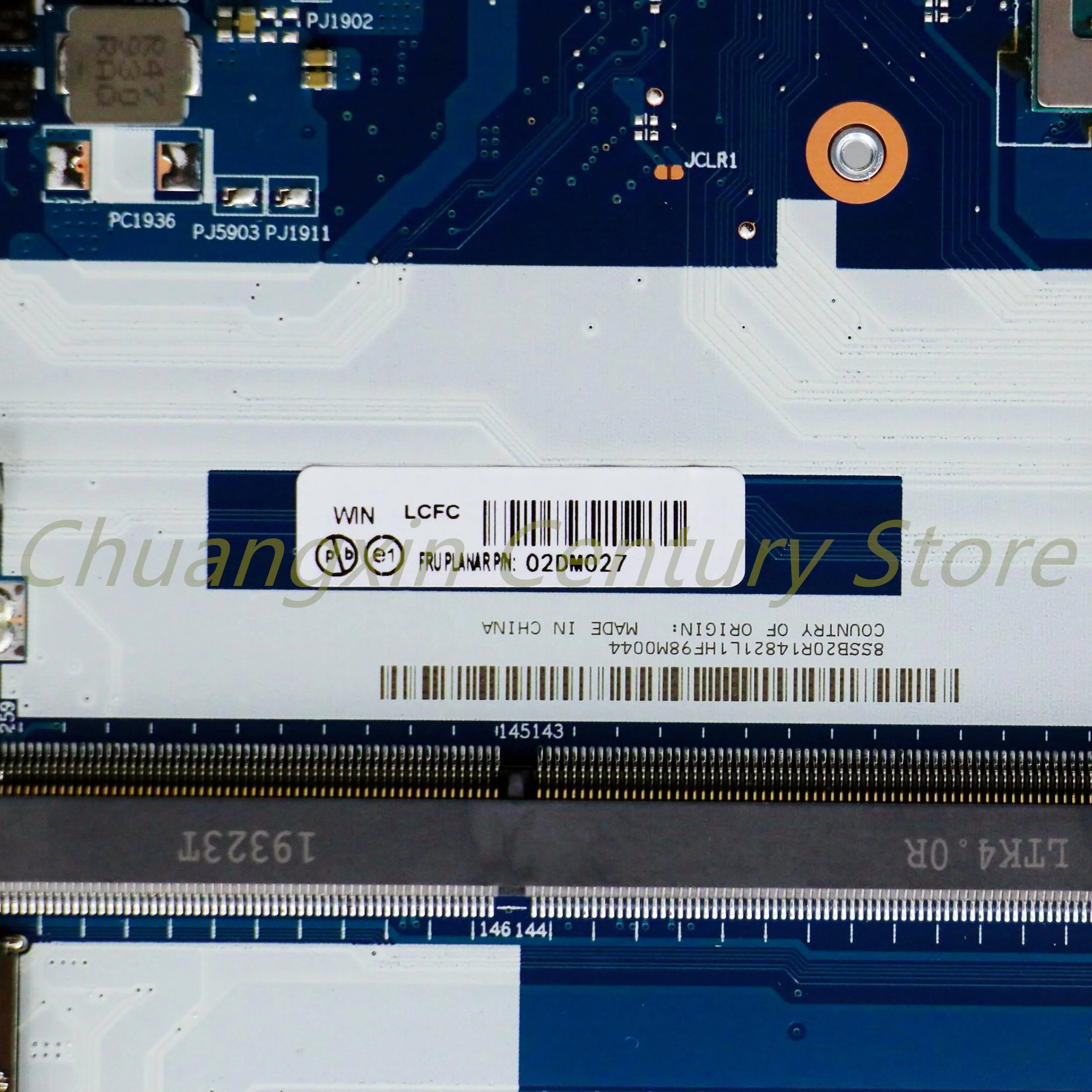 Imagem -04 - Laptop Motherboard para Lenovo Thinkpad Nm-c061 Cpu 100 Testado Totalmente Trabalho E495 E595 R33200u R5-3500u R7-3700u