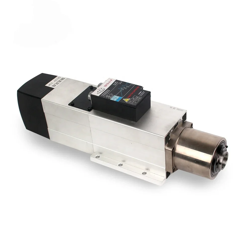 

Hot380V 24000RPM air Cooling ISO30 4.5kW ATC Spindle Motor