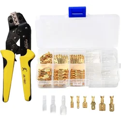 Terminal Crimping Pliers Wire Crimping Tools Electronics Pressing Connector Terminals Ratchet Crimping Tool SNA-48B(0.25-2.5mm²)