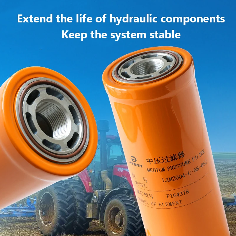 NEW Power Directional Hydraulic Filter TFX400MCD1A WNBO44N00 LXM2004-C-58-052 for Dongfanghong YTO Tractor Engine Parts