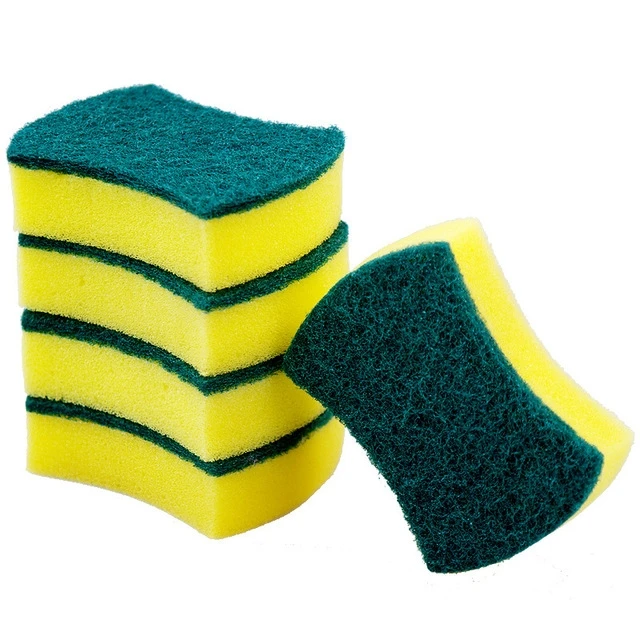 

20PCS Small waist type high density dishwashing sponge wipe kitchen cleaning hundred clean cloth sponge block