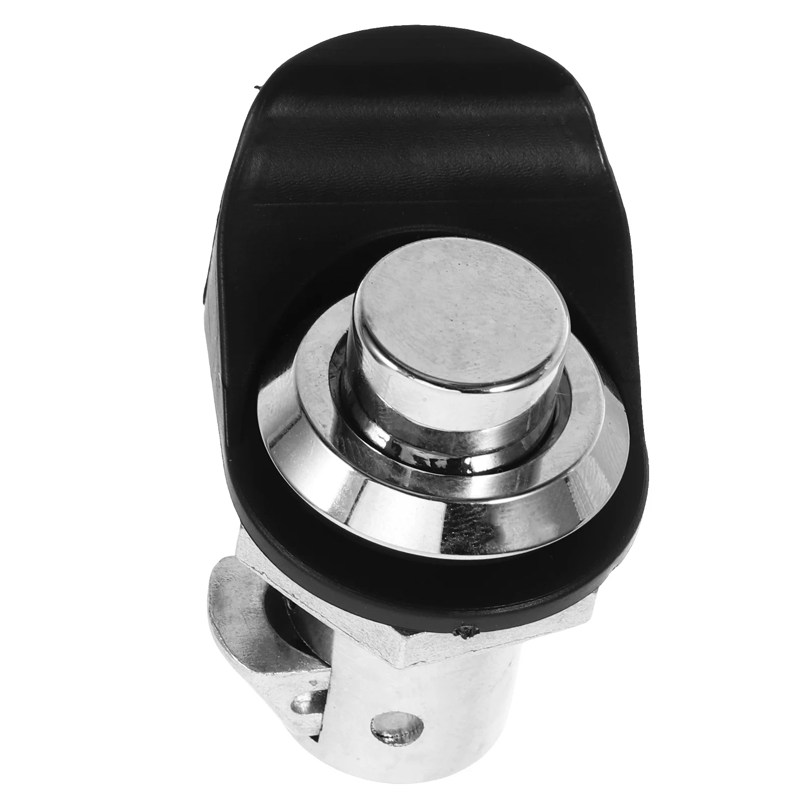 Push Button Door Latch Zinc Alloy Impact Lock Cabinet RV Marine Boat Push to Close Latches Plum Blossom for Distribution