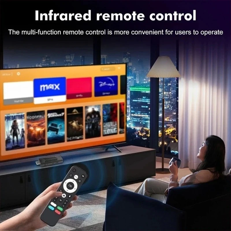 S905L D10 TV Stick HD 4K 2.4G 1GB 8GB Android USB كابل شحن نفس الشاشة WiFi HDMI-متوافق مع Android 10.0 Network TV Box