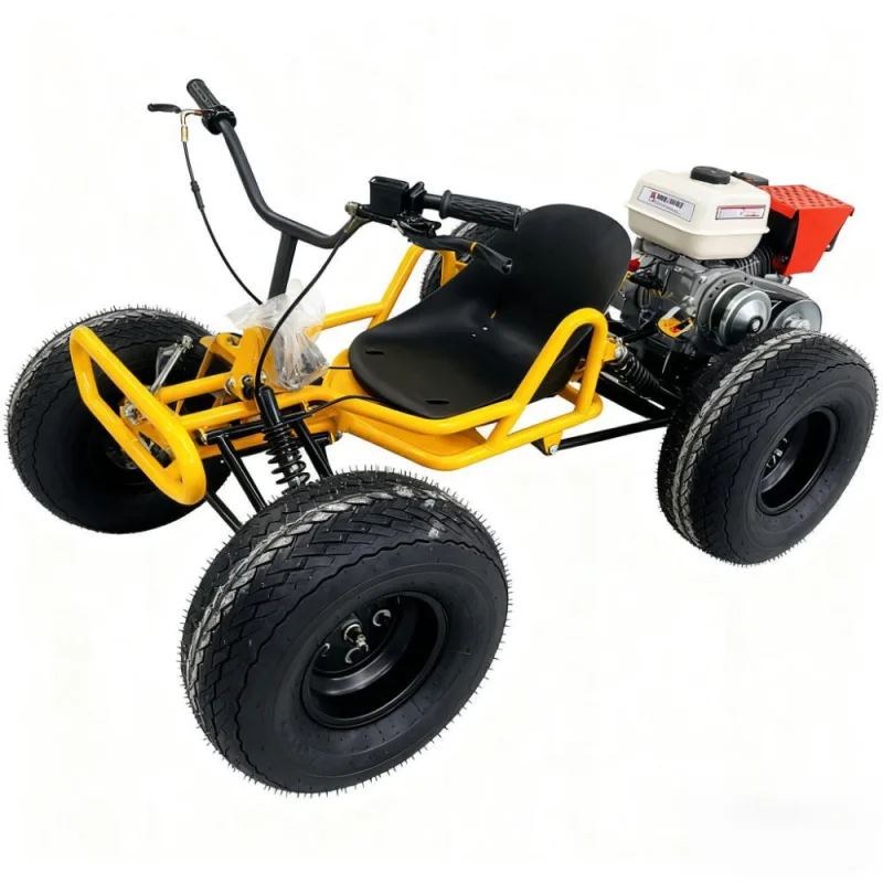 All-Terrain VehicleOff-Road Go Kart With Big Hex Tires Gas Powered All-Terrain Dune Buggy For Desert & Mountain AdventureOutdoor