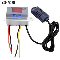 W3005 12V 24V 220V Digital Humidity Controller Instrument Humidity Control Switch XH-W3005 Hygrostat SHT20 Humidity Sensors