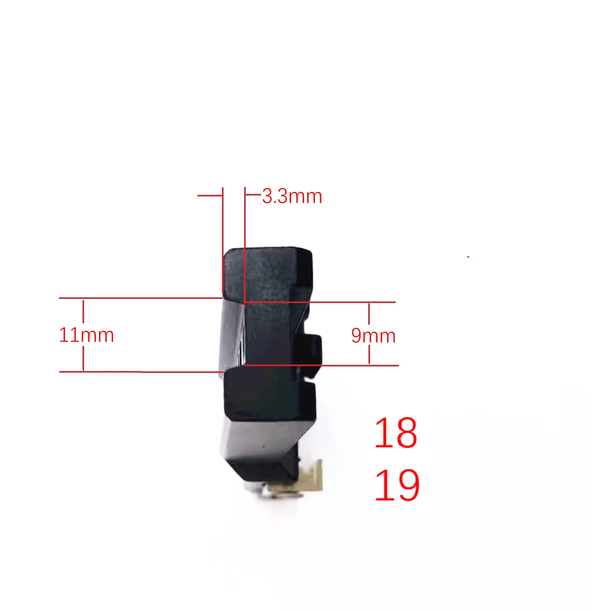 Dudukan Teropong Rel Aluminium Dudukan 11Mm dan 20Mm untuk HAP HAWK SCOPE PARD NV008P Basis Dudukan Adaptor Lingkup Penglihatan Malam