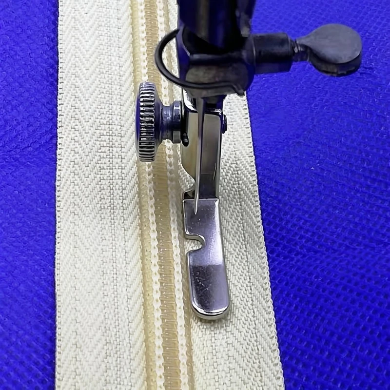 3pcs/Set Left and Right Unilateral Presser Feet with Fixing Screws, Household Sewing Machine Specializes in Zipper Presser Feet