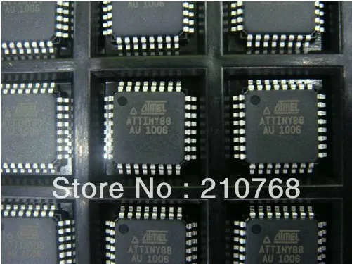 Freeshipping  Caliente stock ATTINY88-AUR ATTINY88-AU ATTINY88AU ATTINY88 TQFP32