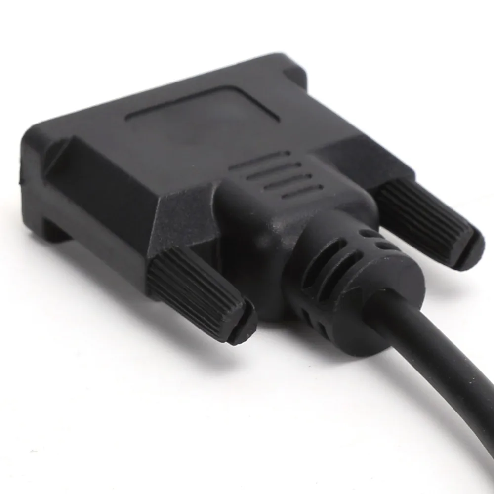 DVI 24+1 to VGA DVI Male to VGA Female Adapter Plug and Play Active DVI Adapter DVI-D to VGA Adapter for Desktop Tablet Computer