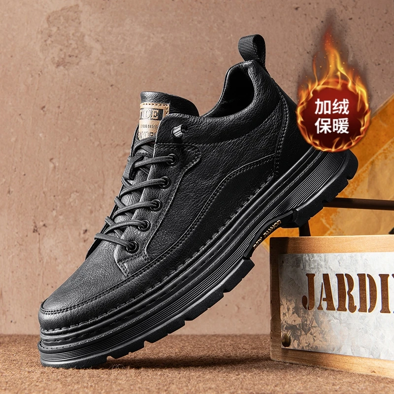 أحذية رياضية كاجوال جديدة ربيعية من المطاط والبلاستيك لعام 2025 للرياضات الخارجية - مريحة وناعمة ومقاومة للانزلاق ومتينة وT #4