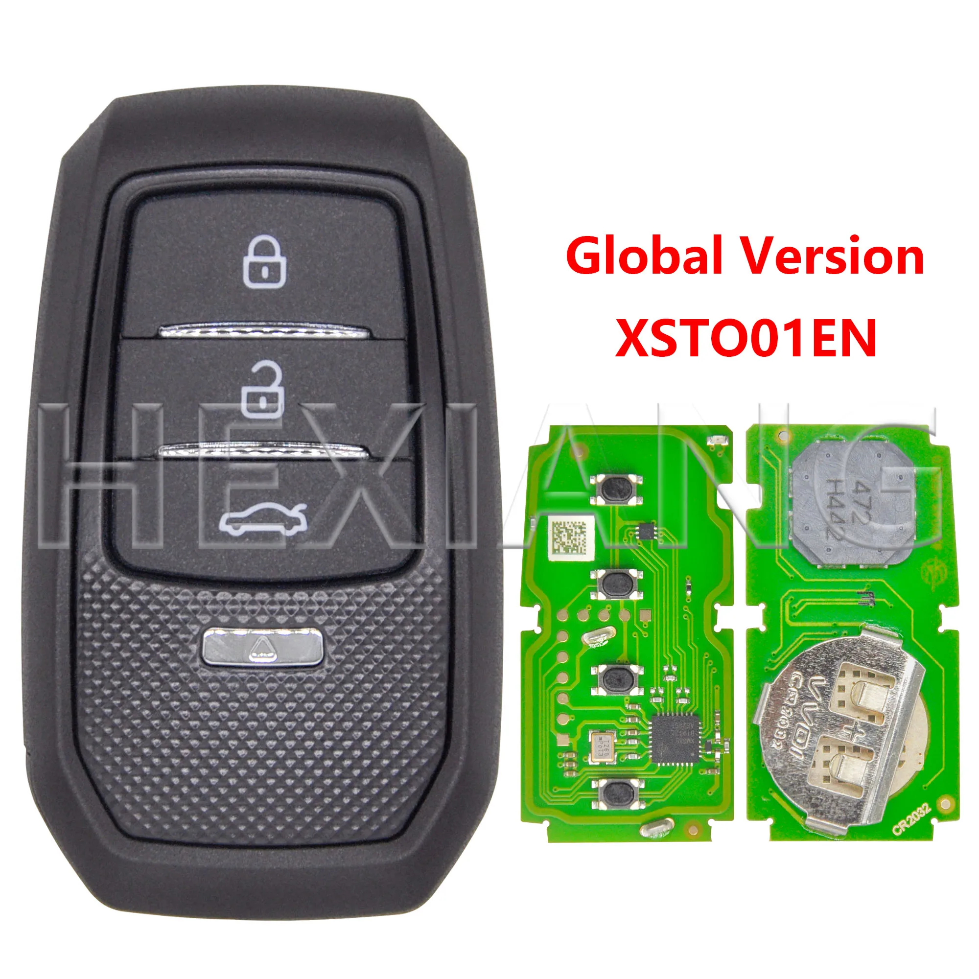 Ele Xhorse-chave em branco inteligente carro universal, versão global, VVDI, XM38, Toyota, Chevrolet, XSTO01EN, XSTO20EN, XSTO03EN, XSCL01EN