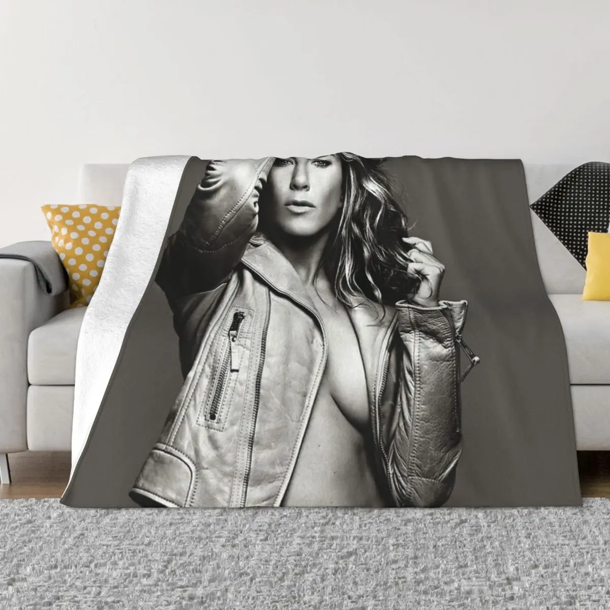 Jennifer Aniston Throw Blanket Decorative Beds Single for sofa Blankets For Sofas Blankets